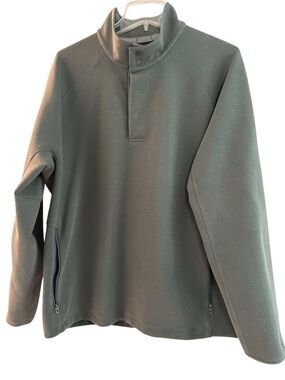 LULULEMON men’s 
Textured Spacer Anorak light moss green warm and stylish XL